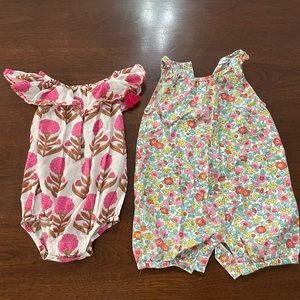 Baby Boden Romper Lot 3-6 months Mini Boden